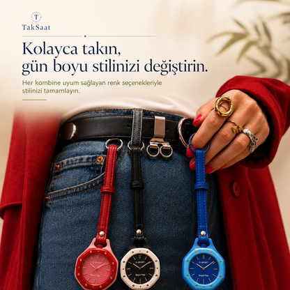 Modern Askılı Cep Saati